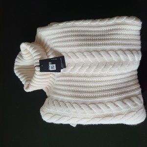 Hugo Boss Mens Chunky Cable Knit Medium Wool Sweater